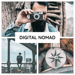collage digital nomad professional presets