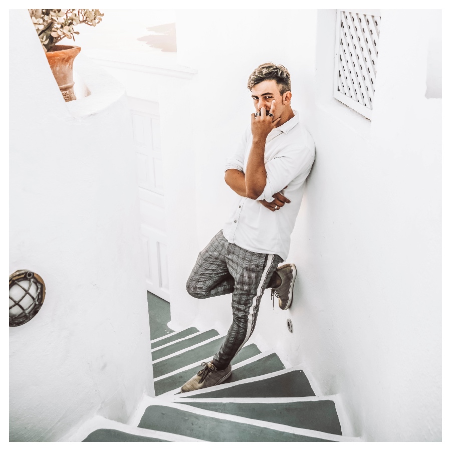 Santorini witte huisjes instagram presets