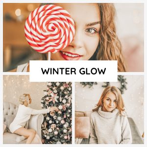 winter glow collage presets